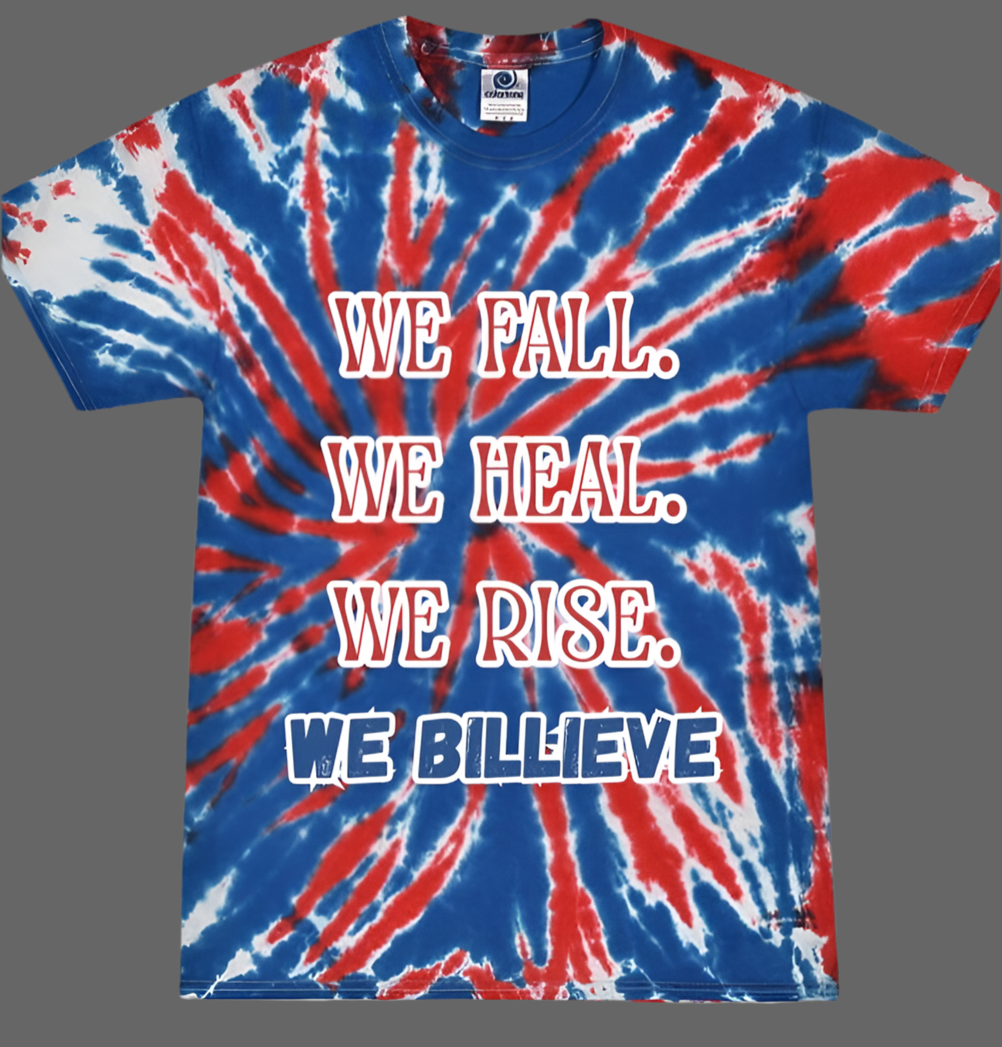 Fall-Heal-Rise #tannerstrong Tie dye T-Shirt