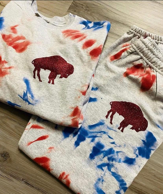 Sparkle bflo crew & sweats