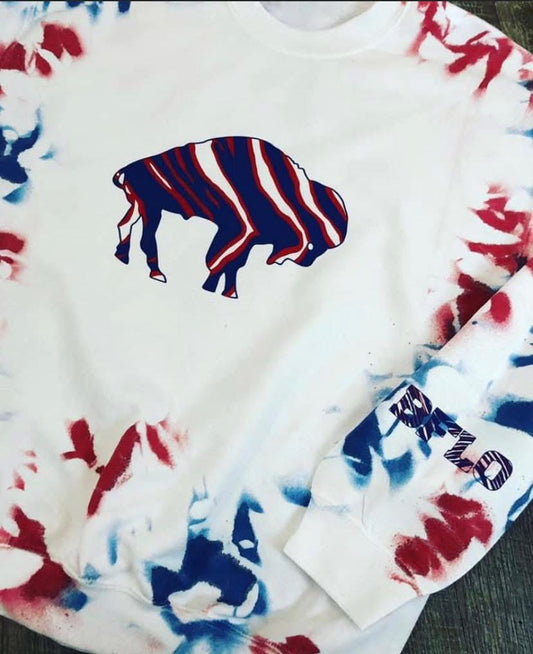 tiedye crewneck